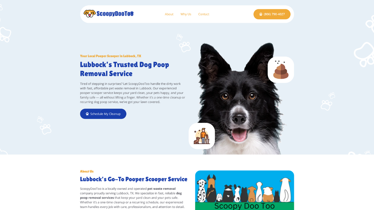 Pooper Scooper Lubbock | Dog Poop & Pet Waste Removal