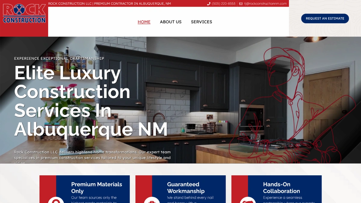 Luxury Construction and Home Remodeling in Albuquerque NM | Rock Construction LLC